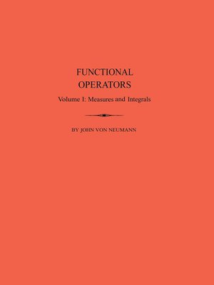 cover image of Functional Operators (AM-21), Volume 1